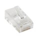 StarTech.com Paquete de 50 Unidades de Conectores RJ45 Cat5e Modulares Multifilares Stranded Trenzados CRJ4550PK